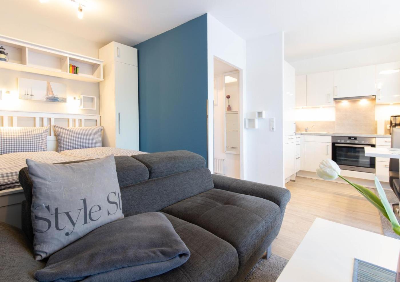 Ferienwohnung Bodo'S Strandkorb 뤼베크 외부 사진